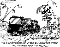 JEB BUSH Y LA AYUDA PARA EL TSUNAMI by Parker