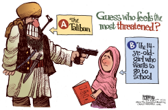 MALALA by Rick McKee