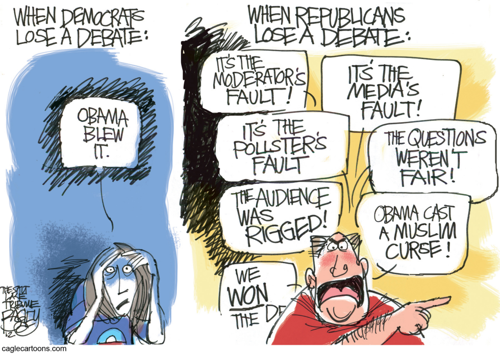  DEBATE DENIERS by Pat Bagley