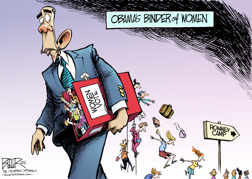  BINDER FULL OF WOMEN by Nate Beeler