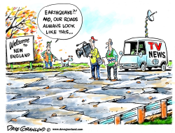 NEW ENGLAND QUAKE by Dave Granlund