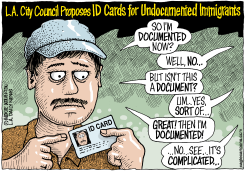 LOCAL-CA LA ID FOR UNDOC IMMIGRANTS by Wolverton