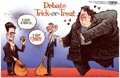 CANDY DEBATE by Rick McKee