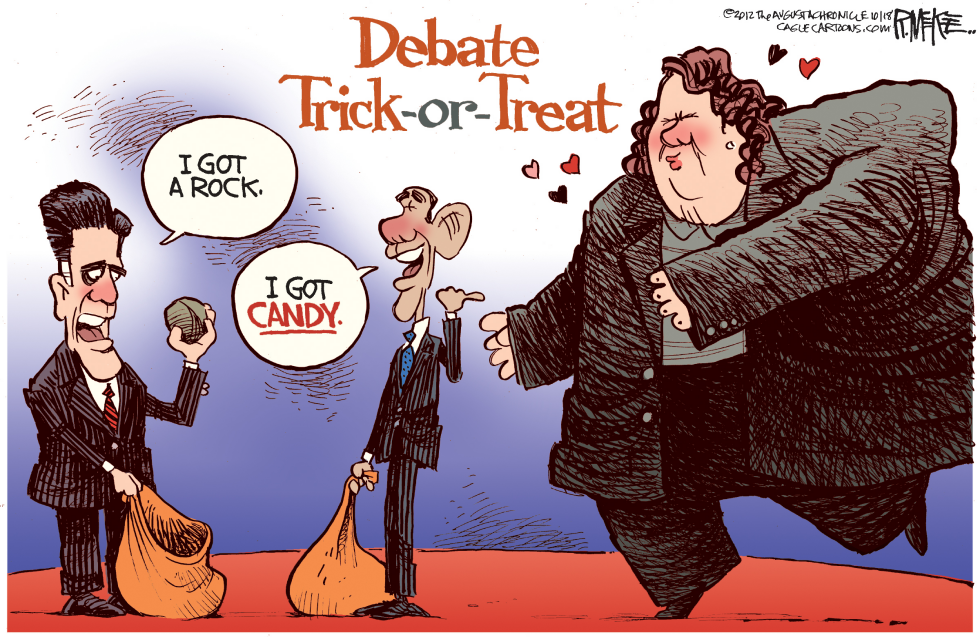  CANDY DEBATE by Rick McKee