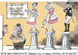 WOMEN AND THE GOP by Pat Bagley