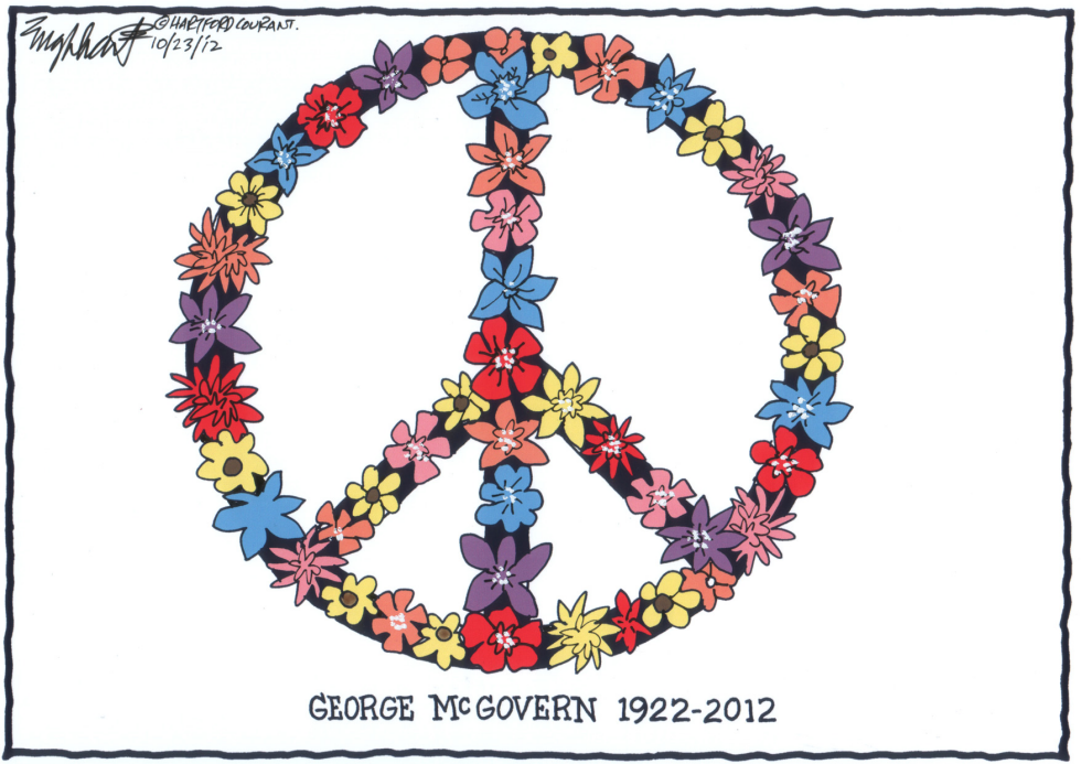  GEORGE MCGOVERN by Bob Englehart