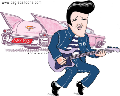 ELVIS 70TH BIRTHDAY by Osmani Simanca