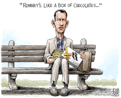 ASSORTED ROMNEY by Adam Zyglis