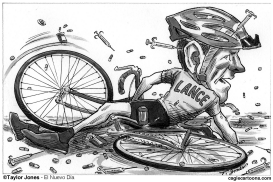 LANCE ARMSTRONG WIPEOUT by Taylor Jones