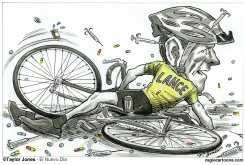 LANCE ARMSTRONG WIPEOUT  by Taylor Jones