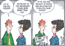 THE ONE PERCENT by Bob Englehart