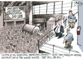 OUR BENEVOLENT OVERLORDS by Pat Bagley