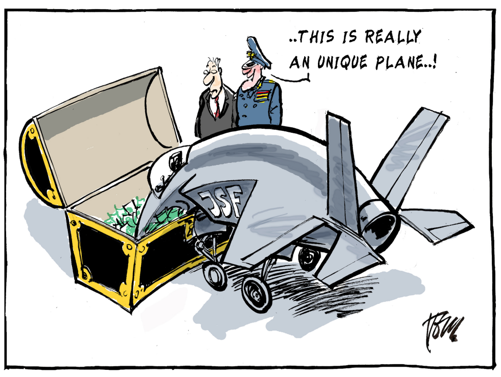  JSF MORE EXPENSIVE by Tom Janssen