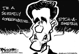 MITT ROMNEY by Milt Priggee