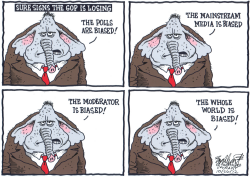 REPUBLICAN ELEPHANT by Bob Englehart