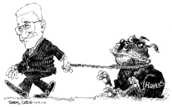 ABBAS AND HAMAS by Daryl Cagle