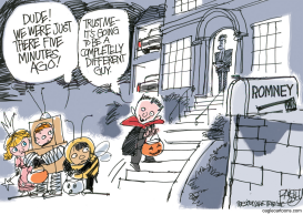 TRICK OR TREAT MITT by Pat Bagley