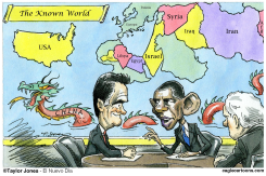 OBAMA AND ROMNEY DEBATE WORLDVIEWS by Taylor Jones