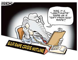 LEGITIMATE CRISIS by Steve Sack