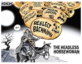 THE HEADLESS HORSEWOMAN by Steve Sack