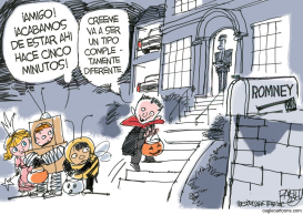 TRUCO O TRATO PARA MITT by Pat Bagley