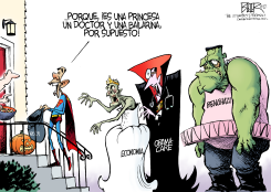 DISFRACES DE HALLOWEEN by Nate Beeler