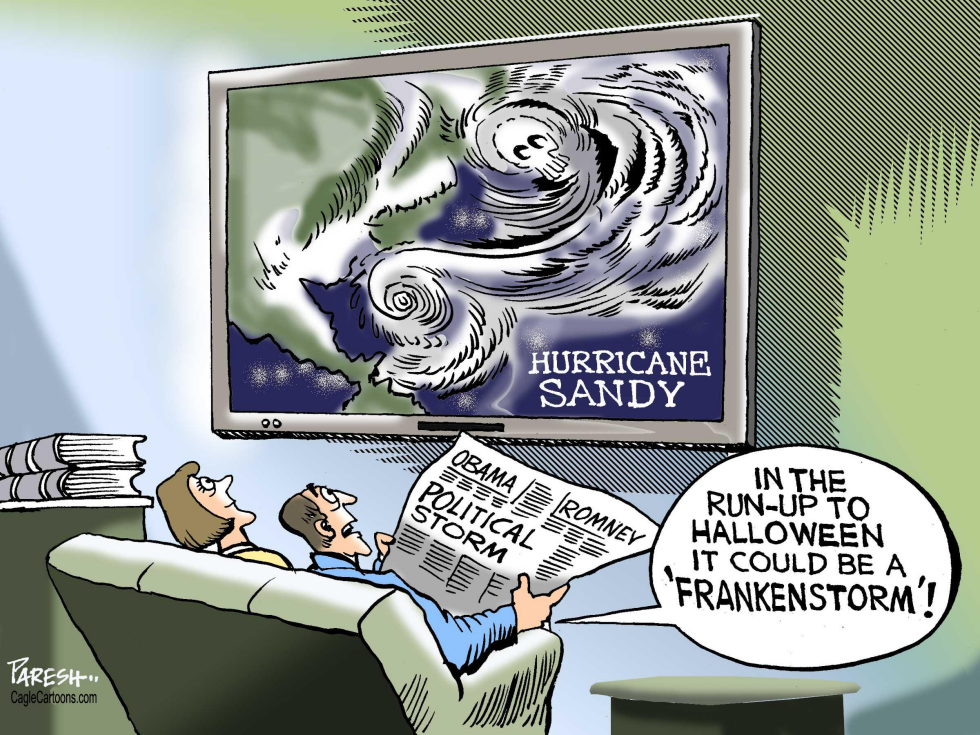  HURRICANE SANDY by Paresh Nath