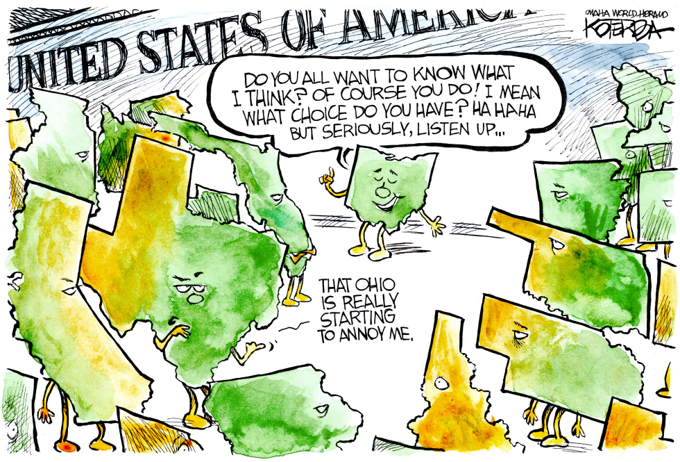  ANNOYING OHIO by Jeff Koterba