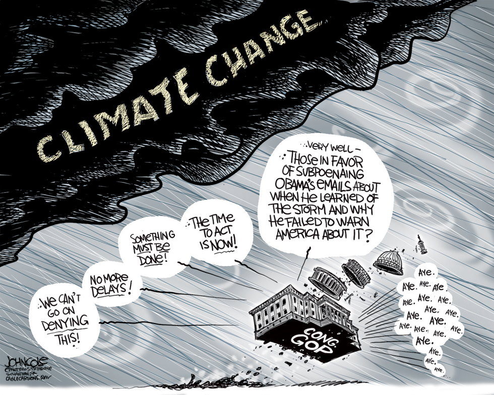  GOP AND CLIMATE CHANGE by John Cole