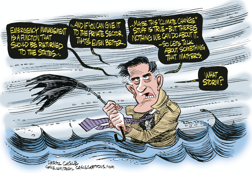  ROMNEY STORM by Daryl Cagle