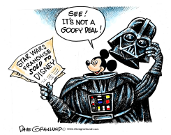 DISNEY BUYS STAR WARS by Dave Granlund