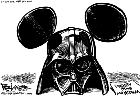 DARTH DISNEY by Milt Priggee