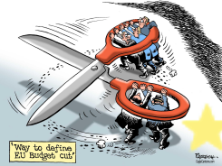 EU BUDGET CUT ROW by Paresh Nath