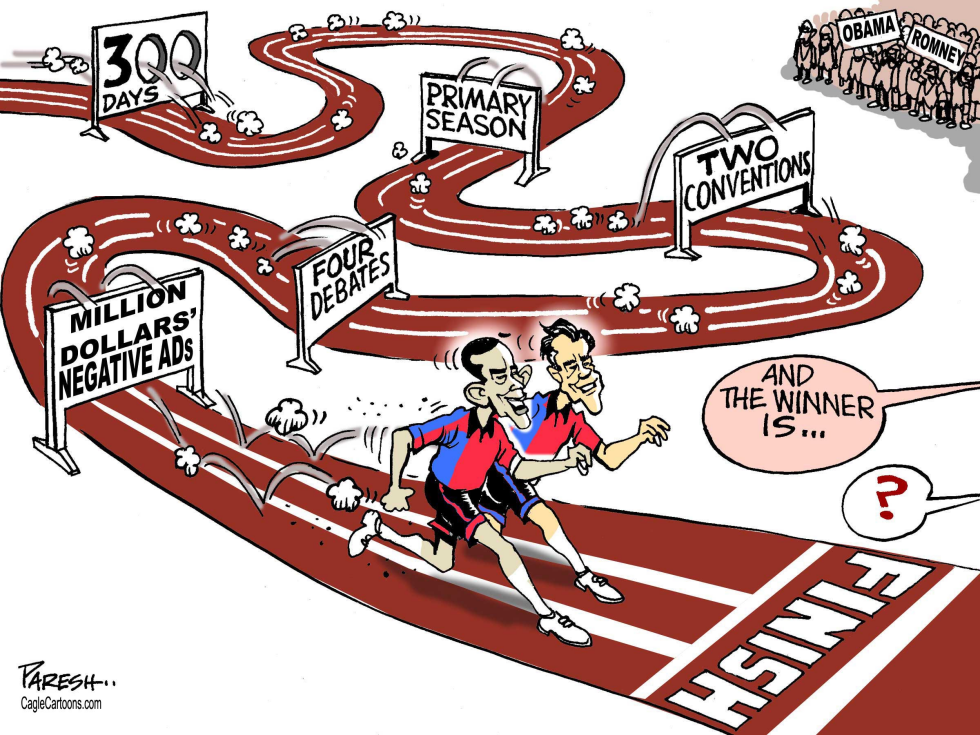  AMERICAN POLL RACE by Paresh Nath