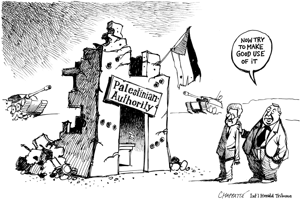  GOOD LUCK MAHMOUD ABBAS by Patrick Chappatte