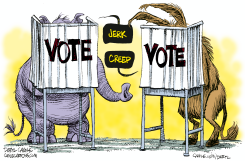 ELECTION DAY by Daryl Cagle