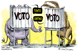 DIA DE ELECCIONES by Daryl Cagle