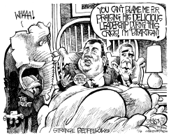 CHRIS CHRISTIE BIPARTISAN by John Darkow