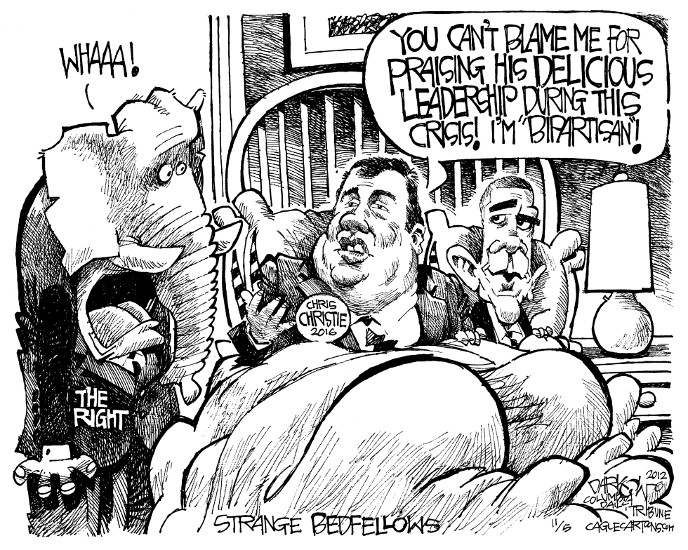  CHRIS CHRISTIE BIPARTISAN by John Darkow