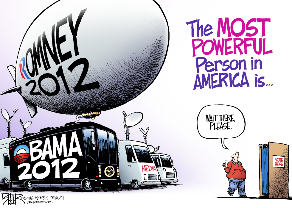  ELECTION DAY 2012 by Nate Beeler