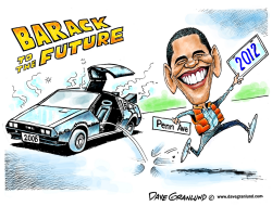 OBAMA RE-ELECTED  by Dave Granlund