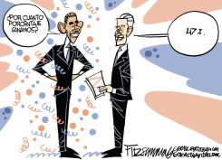 OBAMA GANA by David Fitzsimmons