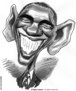 OBAMA SMILE by Taylor Jones