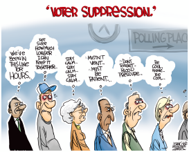 VOTER SUPPRESSION by John Cole