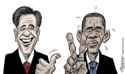 MITT & BARACK by Martin Sutovec