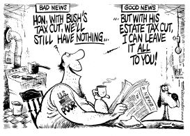 ESTATE TAX CUT by Mike Lane