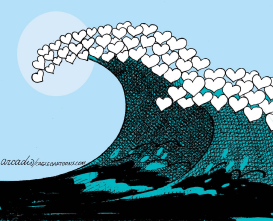 THE WAVE OF LOVE by Arcadio Esquivel