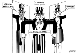 OBAMA VOTERS by Rainer Hachfeld