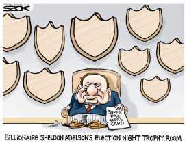 SUPER PAC SCORE CARD by Steve Sack