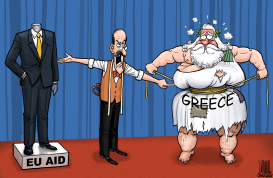 GREECE AND EU AID by Luojie